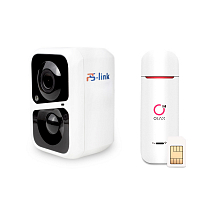 Комплект видеонаблюдения 4G Ps-Link KIT-DB041-4G / 2Мп / 1 камера — фото товара
