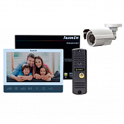 Комплект видеонаблюдения AHD 2Мп MilanoHD-101C / 1 камера / домофон — фото товара
